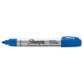 Marqueur sharpie permanent pointe ogive fine tracé 1mm corps métal coloris bleu