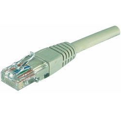 Uniformatic RJ45 Cat 6 UTP - 0.3m câble de réseau Gris 0,3 m Cat6 U/UTP (UTP)