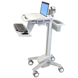 Ergotron StyleView EMR Laptop Cart Blanc Ordinateur portable Panier multimédia