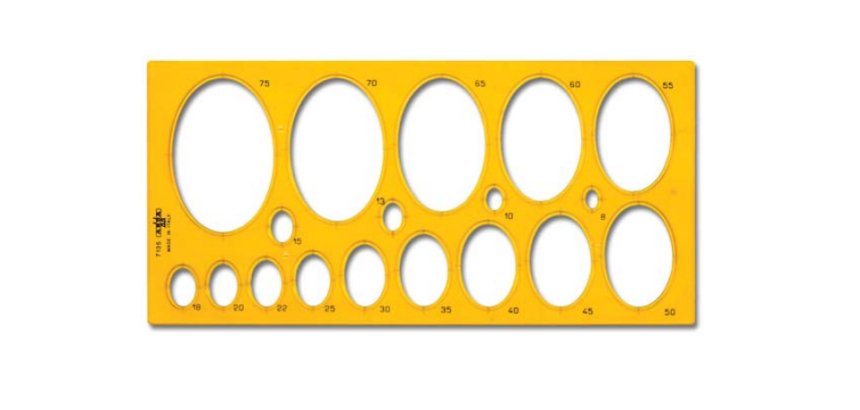 ARDA 7135 ruler 270 mm Orange