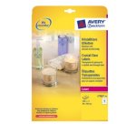 Avery L7783-25 etichetta per stampante Trasparente
