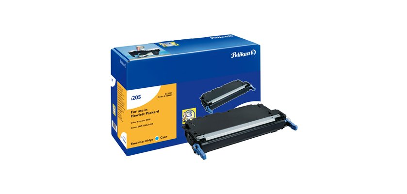 Toner laser compatible pelikan hp q7581a 6000 p cyan