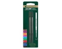 Recharge stylo-bille carpentras type mont blanc    bleu. blister de 2