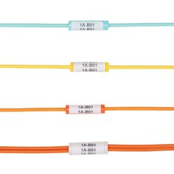 Panduit NWSLC-7Y fascetta PVC Bianco 100 pz