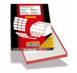 Markin 210C581 printer label White