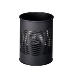 Durable 3310-01 15 L Rotondo Metallo Nero
