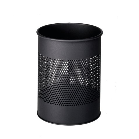 Durable 3310-01 15 L Rotondo Metallo Nero