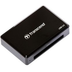 Transcend CFast 2.0 USB3.0 lecteur de carte mémoire USB 3.2 Gen 1 (3.1 Gen 1) Noir