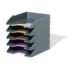 Durable VARICOLOR Letter Tray Set