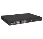 HPE 5130-24G-PoE+-4SFP+ (370W) EI Géré L3 Gigabit Ethernet (10/100/1000) Connexion Ethernet, supportant l'alimentation via ce port (PoE) 1U Noir