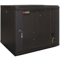 WP WPN-RWB-15606-B rack cabinet 15U Wall mounted rack Black