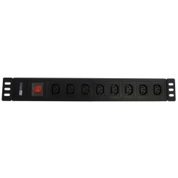 WP WPN-PDU-I05-08 power distribution unit (PDU) 8 AC outlet(s) 1.5U Black