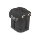 Hamlet XPW2UTRAVEL mobile device charger GPS, Mobile phone, MP3, MP4, Smartphone, Tablet Black AC Indoor