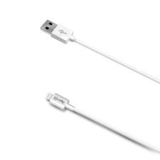 Cable USB Celly CAVI UTILITY, Lightning, USB A, Blanco, Apple iPhone, iPad, iPod, 1 pieza(s)