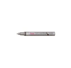 Marqueur pentel peinture paint marker multi-supports   pointe fine 2,9mm coloris     argent