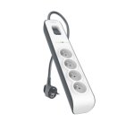 Belkin BSV400ca2M Noir, Blanc 4 sortie(s) CA 2 m