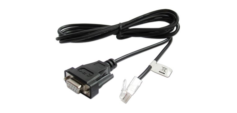 Schneider Electric AP940-0625A changeur de genre de câble DB9 RJ45 Noir