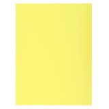 Paquet de 50 chemises 1 rabat SUPER 250 en carte 210 grammes Jaune