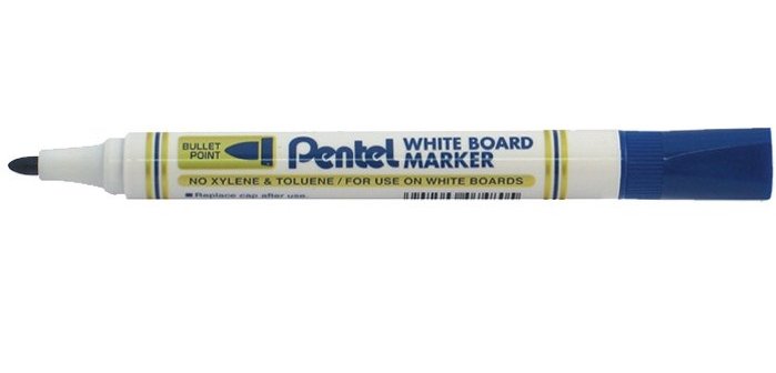 Marqueur pour tableau blanc MW85, pointe ogive, bleu