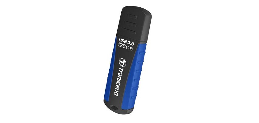 Transcend JetFlash 810 lecteur USB flash 128 Go USB Type-A 3.2 Gen 1 (3.1 Gen 1) Noir, Bleu