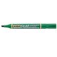 Marqueur permanent pentel pointe biseautee moyenne      2,3/4,5mm encre faible odeur  coloris vert