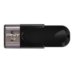 PNY Attaché 4 USB flash drive 8 GB USB Type-A 2.0 Black