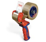 Dévidoir Tesa Comfort pour ruban adhésif d'emballage - Rouge