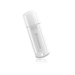 Transcend JetFlash TS128GJF730 lecteur USB flash 128 Go USB Type-A 3.2 Gen 1 (3.1 Gen 1) Blanc