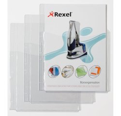 Housse prospectus avec pochette pliable, A4, PVC