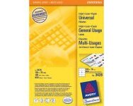 Etiquette universelle, 105 x 70 mm, blanc