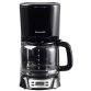 Cafetière filtre 18 tasses programmable Noire - CAF1318E