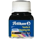 Encre de chine pelikan tire-lignes plumes dessinateur pinceaux couleur carmin flacon 10ml