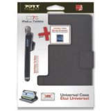 Pack PHOENIX IV Portefolio universel Noir pour tablettes 7'' avec stylet +écran de protectio