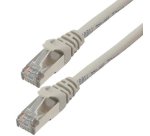 MCL 1m Cat6a S/FTP câble de réseau Gris S/FTP (S-STP)