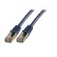 MCL FTP6-1M/B câble de réseau Bleu Cat6 F/UTP (FTP)
