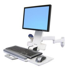 Ergotron 200 Series Combo Arm 61 cm (24") Blanco Pared