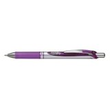 Roller à encre gel ENERGEL RT rétractable pointe moyenne coloris Violet BL77-V