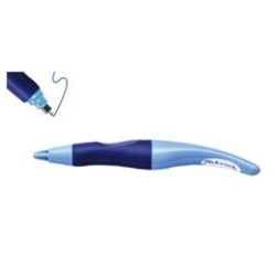 Roller stabilo easyoriginal effaçable ergonomique rechargeable grip caoutchouc écriture 0.5mm droitier bleu