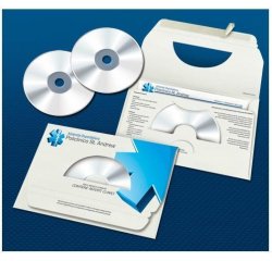 Busta a sacco Monodex - lembo non gommato - strip adesivo - 36,5 x 44 cm - 100 gr - bianco - Blasetti - conf. 500 pezzi