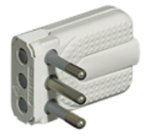 bticino S2465TA power plug adapter White