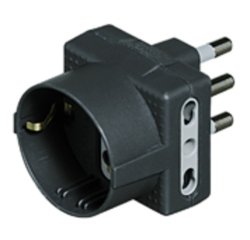 bticino S3611G power plug adapter Type L (IT) Type L (IT) + Type F Anthracite