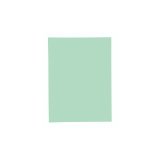 Paquet 100 chemises 1 rabat carte 160g SUPER 180. Coloris Vert clair