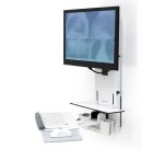 Ergotron 61-080-062 soporte para monitor 61 cm (24") Pared Blanco