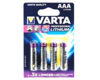 Varta 4x AAA Lithium Single-use battery