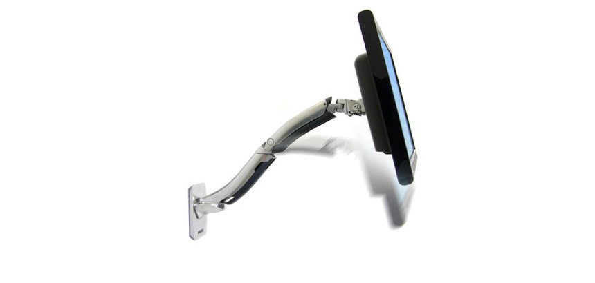 Ergotron MX Wall Mount LCD Arm 106,7 cm (42") Mur Aluminium