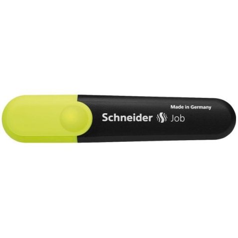 Surligneur JOB 150 (rechargeable) pointe biseautée, encre Jaune