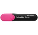 Surligneur schneider job pointe biseautee rechargeable avec maxx 660 refill station  resiste evaporation rose