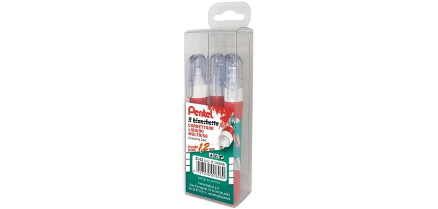 Pentel 0100848 penna correttore 7 ml