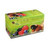 Boîte de 25 sachets de thé Fruits des bois enveloppés Fairtrade Tea