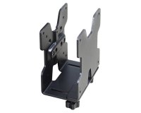 Soporte de CPU 80-107-200 para instalación en escritorio Negro